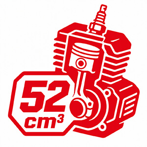Объем двигателя 52 см3