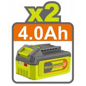 2 acumulatori de 4 Ah