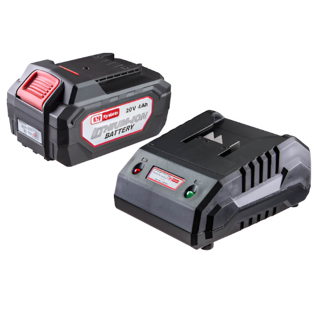 Set acumulator și încărcător Raider RDP-R20 20V 4Ah pentru instrumente electrice