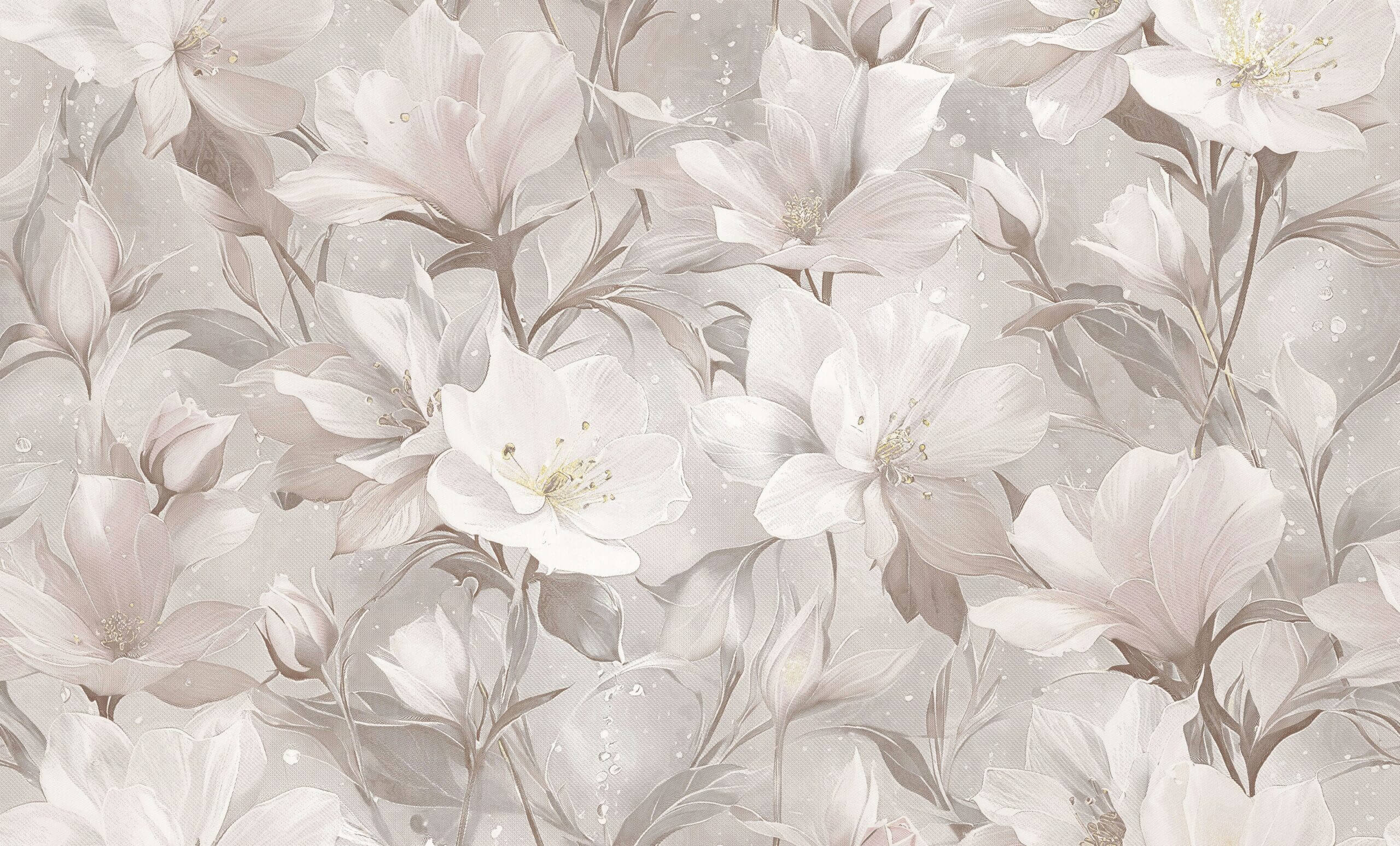 Tapet vinilic floral VILIA Penelopa 2224-61 albastru