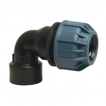 Угол ПНД компрессионный переходной Elysee 32 х 3/4 ВР (F)