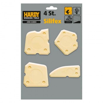 Шпатель для силикона HARDY Silifex, 4 штуки 2090-520004