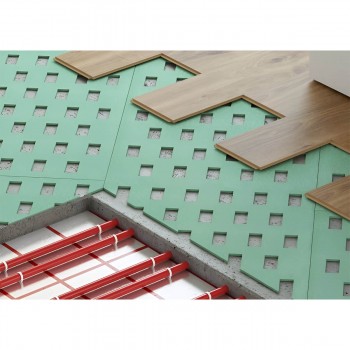 Substrat XPS VTM Thermo Base 2,5 mm pentru pardoseală caldă, 0,5 x 1 m, pachet 6 m2