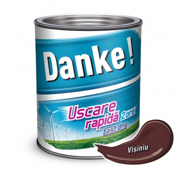 Эмаль Danke! алкидная вишневая глянцевая 0,75 л