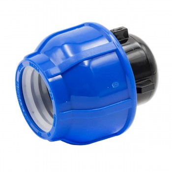 Dop de compresie pentru țevi din polietilenă DATKA 32 mm, PN16 D8602