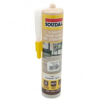 Ermetic acrilic Soudal pentru parchet și pardoseli din lemn, mesteacăn 280 ml