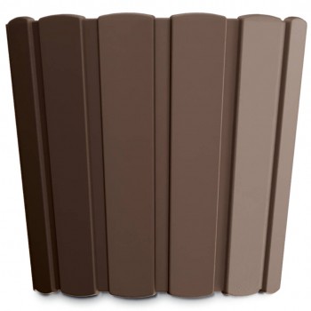 Горшок для цветов Prosperplast Boardee Basic DDE200-R222 3.9 л, 19.9х17.9 см, пластиковый, коричневый