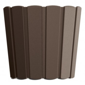 Горшок для цветов Prosperplast Boardee Basic DDE240-R222, 7 л, 23,9x21,5 см, коричневый