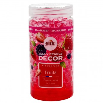 Ароматические гелевые шарики ELIX Jelly Pearls DECOR Fruits 400 мл