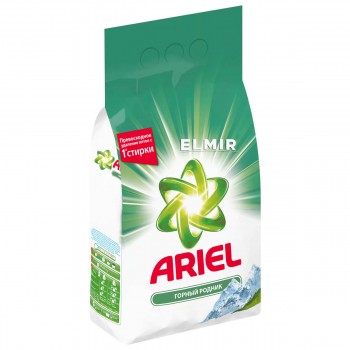 Стиральный порошок 4 кг Ariel Горный родник