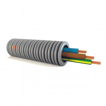 Труба гофрированная ПВХ с проводом PM Flex 16 мм 3 х 2.5 H07V-U A1U25BMT