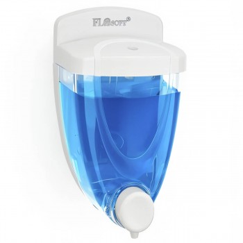 dozator-dlja-zhidkogo-myla-flosoft-350-ml-plastikovyjj-prozrachnyjj-art-0430628