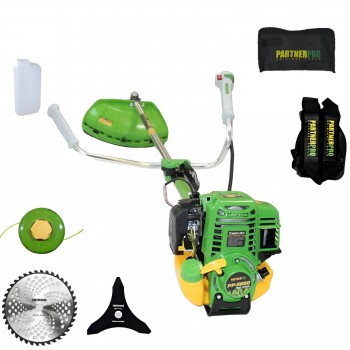 Trimer pe benzină Partner Pro PP5600 4T, 52 cm3, 5.6 CP, mâner U ergonomic, lățime tăiere 254 mm