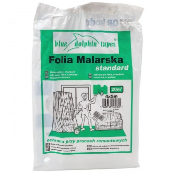 Пленка защитная Blue Dolphin Standard 4х5 м, 20 кв.м