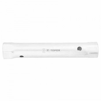 Cheie tubulară zincată dreaptă TOPEX 25x28 mm 35D940