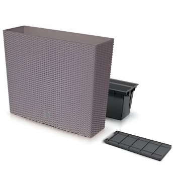 Ghiveci pentru flori Prosperplast Rato Case DRC600T-7529U, înalt, 580x180x498 mm, mokka