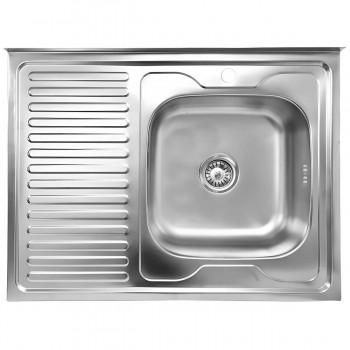 mojjka-kukhonnaja-flow-nerzhavejushhaja-stal-satin-800kh600kh160-mm-0-4-mm-1-chasha-s-levym-krylom-f8060r-04-160e