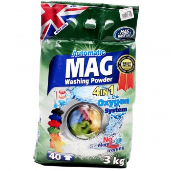 Стиральный порошок MAG Automatic Universal, универсальный, 3 кг, 40 стирок