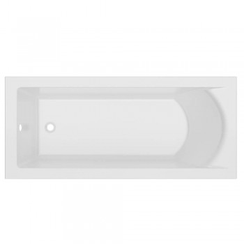 Ванна акриловая Bonito Home Aventura 1700х700 мм, прямоугольная, белая