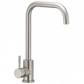 Baterie pentru bucătărie ZERIX monocomandă, din oțel inoxidabil SUS-011-G