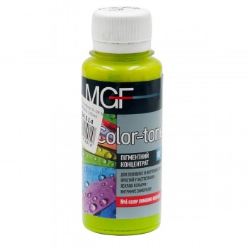 Колер MGF Color-tone лимонно-желтый №6 0,1 л