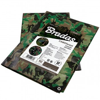 Тент Bradas CAMOforest 3х3 м 90 г/м² камуфляжный водонепроницаемый