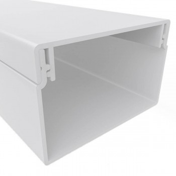 Canal cablu 100 x 60 mm alb 2 m