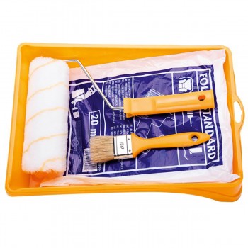 Set de vopsit HARDY Nr. 91: rulou, cadă, pensulă, folie (art. 0178-910000)
