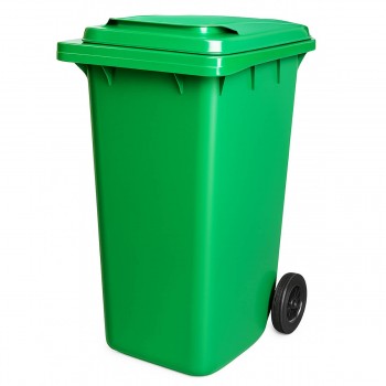 kontejjner-dlja-musora-plastikovyjj-240-l-s-kryshkojj-na-koljosakh-zeljonyjj