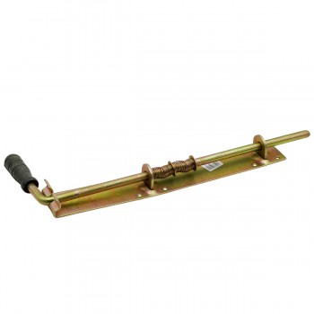 Шпингалет пружинный для ворот 12х400 мм, стальной (Арт. H157)