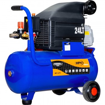 Compresor de aer MPN 1500 W 8 bar 206 l/min, 24 l MP-1475 (Art. 42016)