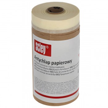Hârtie de protecție cu bandă de mascare Scley 86, 30 cm x 20 m, 0450-862030