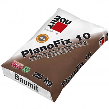Adeziv pentru blocuri BCA Baumit PlanoFix 10 M10, 25 kg, strat subțire