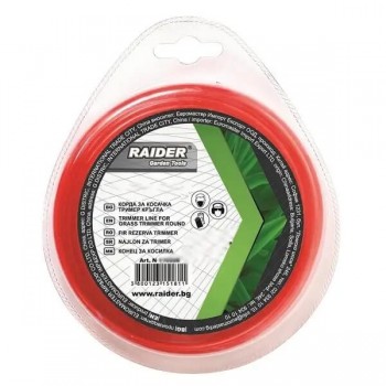 Fir pentru trimmer Raider ranforsat, profil pătrat, 4 mm x 6 m