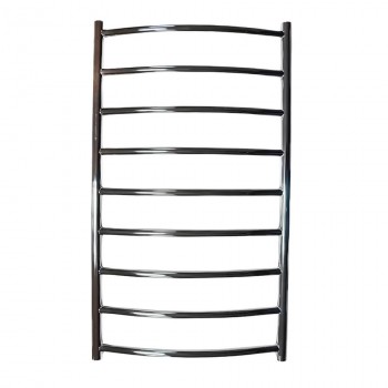 Uscător de prosoape cu apă Elna Classic 9 secțiuni 530x905 mm inox