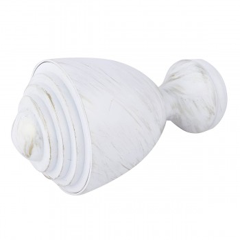 Cap Dekora Prestige 25 Roma pentru galerii 25 mm Alb Antik (2 bucăți)
