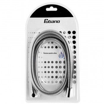 шланг для душа растягивающийся Rubano 150 см хром (Арт. 48996)