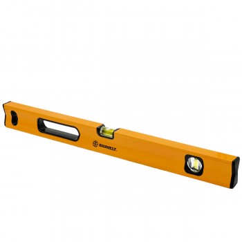 Nivelă de construcție din aluminiu BAU WELT 100 cm, cu magnet, 2 ochi, 1 mâner 00800-121100