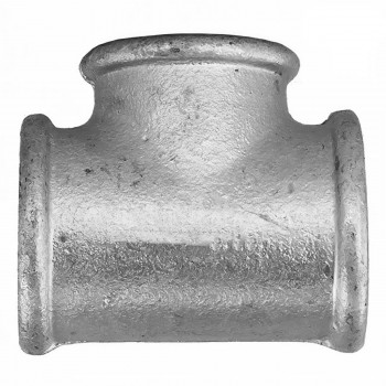 Teu adaptor HYDRO-S 1 x 3/4 x 1 filet intern din fontă zincată 1013027