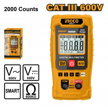 Мультиметр цифровой INGCO INDUSTRIAL DM6011