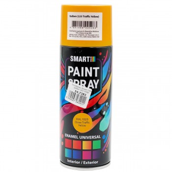 Email universal spray Smart Color galben lucios RAL1023 350 g