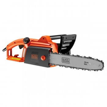 Электрическая цепная пила BLACK+DECKER CS1835 1800 Вт, шина 35 см, 12.5 м/с, автосмазка