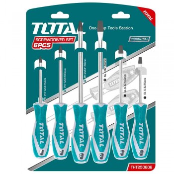 Набор отверток Total Tools 6 штук THT250606