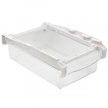 Контейнер для холодильника с ручкой, прозрачный, пластиковый AT3266-1