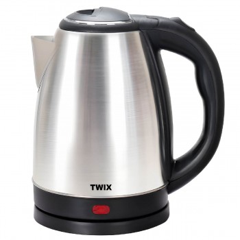 Электрочайник Kumtel Twix HMKT-08, 2 л, 1500 Вт, нержавеющая сталь
