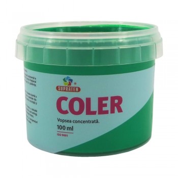 Vopsea concentrată (coler) Supraten Coler №114 verde 0,1 l