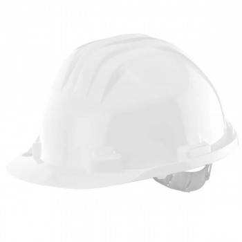 Каска защитная NEO Tools 97-201 белая, HDPE, регулируемый размер 55-65 см