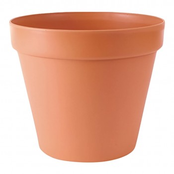 Ghiveci pentru flori Prosperplast Glinka, 3,9L, 220x190 mm, plastic, teracotă DGA22-R624
