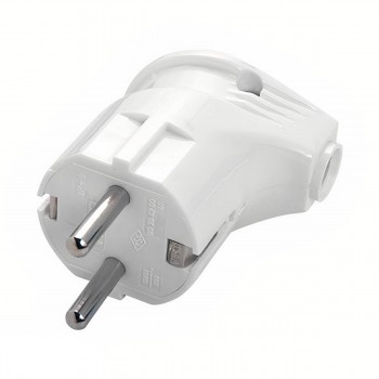 Fișă casnică VIKO unghiulară cu împământare 16A 230V IP20 90304200