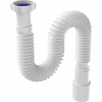 Гибкая труба Aquant 1 1/4" х 40/50 мм, длина 330-880 мм (T203-85-MR)
